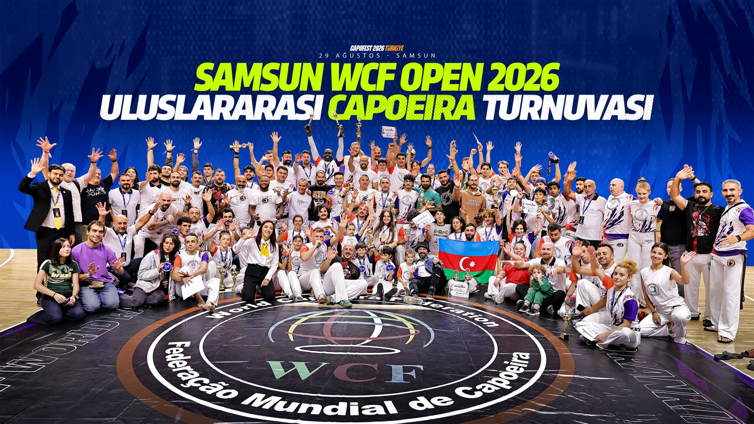 Türkiye’de İlk WCF World Ranking Capoeira Turnuvası Samsun’da Gerçekleştirildi
